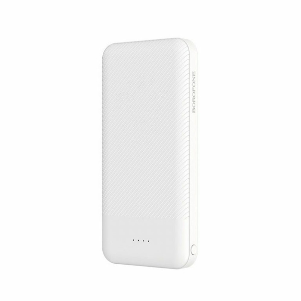 Зовнішній акумулятор BOROFONE BT27 Sea, mobile power bank, 10000mAh 2A White