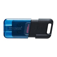 Flash Kingston USB 3.2 DT 80M 256GB Type-C Black/Blue