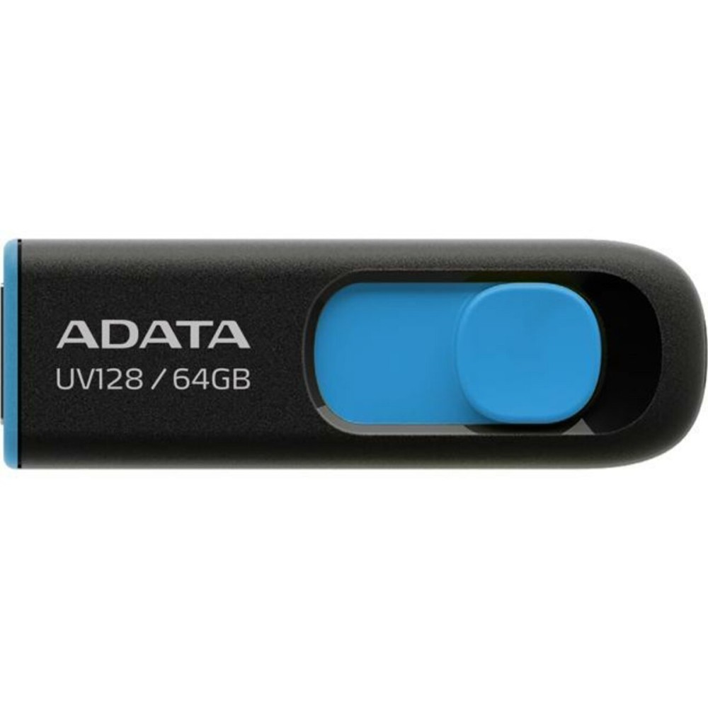 Flash A-DATA USB 3.2 UV 128 64Gb Black/Blue