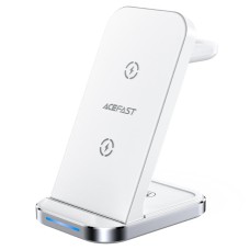 Бездротовий зарядний пристрій ACEFAST E15 desktop 3-in-1 wireless charging stand White