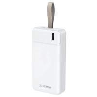 Зовнішній акумулятор REMAX Pure Series PD20W+QC18W  Multi-compatible Fast Charging Power Bank 30000Mah RPP-289 White