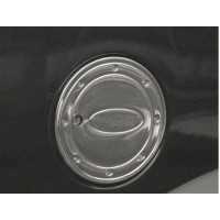 Накладка на люк бензобака (нерж) Carmos - Турецька сталь для Ford Connect 2002-2006 рр.