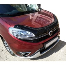 Дефлектор капота EuroCap (2015-2023) для Fiat Doblo III 2010-2022 рр.