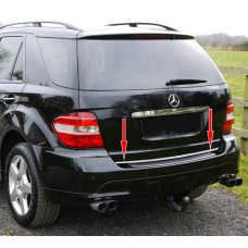 Кромка багажника (нерж.) для Mercedes ML W164