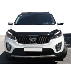 Дефлектор капоту (EuroCap) для Kia Sorento UM 2015-2020 рр.