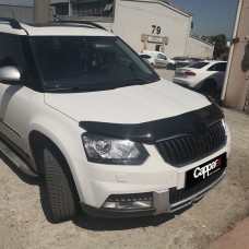 Дефлектор капота 2013-2023 (EuroCap) для Skoda Yeti 2010↗ рр.