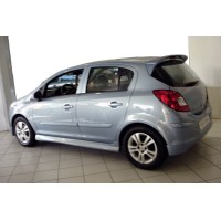 Бічні пороги (під фарбування) для Opel Corsa D 2007-2014 рр.