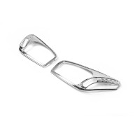 Накладки на фари (2 шт., пласт) 2003-2006 для Toyota Rav 4 2001-2005 років.