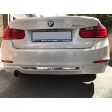 Кромка бампера (нерж) для BMW 3 серія F-30/31/34 2012-2019рр.