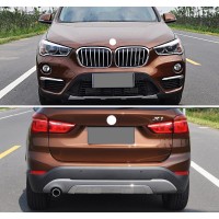 Передня і задня накладки (2 шт) для BMW X1 F-48 2015↗ рр.