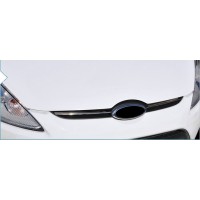 Накладка на решітку (2 част., нерж.) для Ford Fiesta 2008-2017 рр.