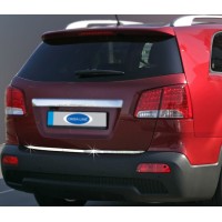 Кромка багажника (2009-2013, нерж.) OmsaLine - Італійська нержавійка для Kia Sorento XM 2009-2014рр.
