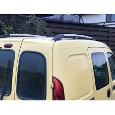 Рейлінги Хром Стандартна база, Чавунні ніжки для Renault Kangoo 1998-2008 рр.