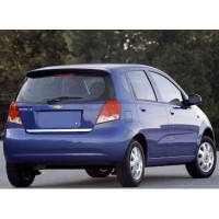 Кромка багажника (нерж.) HB для Chevrolet Aveo T200 2002-2008 рр.