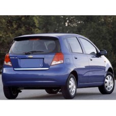 Кромка багажника (нерж.) HB для Chevrolet Aveo T200 2002-2008 рр.