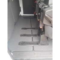 Килимки EVA (Повний набір, чорні) для Ford Custom 2013↗ рр.