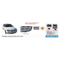 Противотуманки (2 шт, LED) для Mitsubishi Lancer 9 2004-2008 рр.