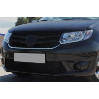 Накладка під решітку (1 шт, нерж.) для Dacia Sandero 2013-2020 рр.