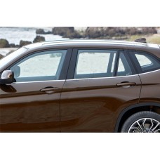 Нижні молдинги стекол (нерж.) 6 шт. для BMW X1 E-84 2009-2015рр.