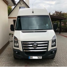 Накладки на решітку 2006-2011 OmsaLine - Італійська нержавійка для Volkswagen Crafter 2006-2017рр.