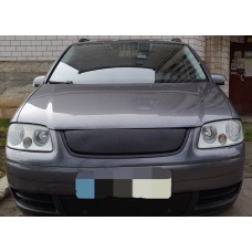 Зимова решітка (верхня, 2003-2006) Матова для Volkswagen Touran 2003-2010 рр.