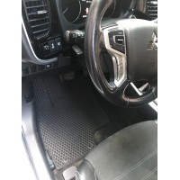 Килимки EVA P-HEV (чорні) для Mitsubishi Outlander 2012-2021 рр.