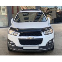 Дефлектор капота 2012-2023 (EuroCap) для Chevrolet Captiva 2006-2019рр.