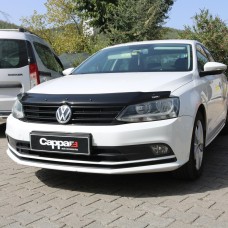 Дефлектор капота (EuroCap) для Volkswagen Jetta 2011-2018 рр.