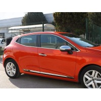 Повна окантовка вікон (12 шт, нерж) Carmos - Турецька сталь для Renault Clio V 2019↗ рр.