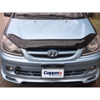 Дефлектор капота 2006-2023 (EuroCap) для Hyundai Getz