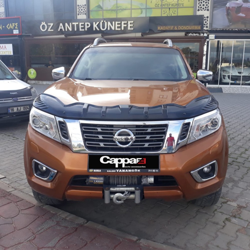 Дефлектор капота BAT-Style (EuroCap) для Nissan Navara/NP300 2016↗