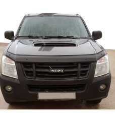 Дефлектор капота 2006-2011 (EuroCap) для Isuzu D-Max 2002-2011 рр.