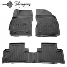 Килимки Stingray 3D (2010-2023, EU, 4 шт, поліуретан) для Mazda 5