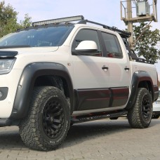 Розширювачі колісних арок EuroCap (ABS, чорні) для Volkswagen Amarok 2010-2021 рр.