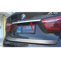 Хром планка над номером для BMW X6 F-16 2014-2019рр.