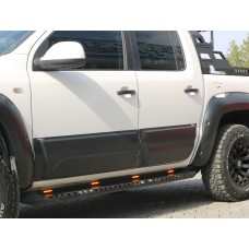 Молдинг двері EuroCap (6 шт, ABS) для Volkswagen Amarok 2010-2021 рр.