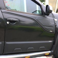 Верхні накладки на двері (2шт) для Dacia Duster 2008-2018 рр.