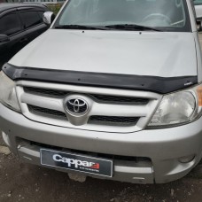 Дефлектор капота 2006-2011 (EuroCap) для Toyota Hilux 2006-2015 рр.