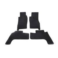 Килимки EVA (чорні) Короткий, 4 штуки (передні та задні) для Nissan Patrol Y61 1997-2011 рр.