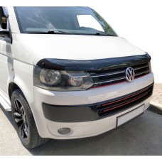 Дефлектор капоту (EuroCap) для Volkswagen T5 2010-2015 років.