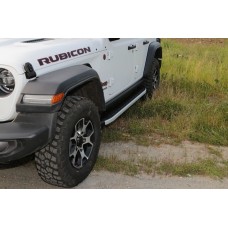 Бокові пороги Fullmond (2 шт., Алюміній) для Jeep Wrangler 2018↗ рр.