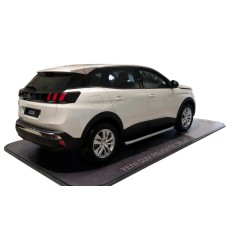 Бокові пороги Fullmond (2 шт, алюміній) для Peugeot 3008 2016↗ рр.