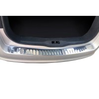 Накладка на задній бампер OmsaLine глянець (SW, нерж) для Opel Astra H 2004-2013рр.