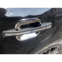 Накладки під ручки (4 шт, нерж) для Mercedes E-сlass W124 1984-1997 рр.