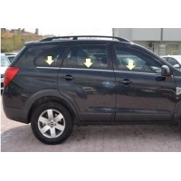 Нижня окантовка вікон (6 шт, нерж) для Chevrolet Captiva 2006-2019рр.