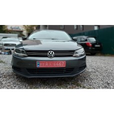 Накладки на решітку 2011-2014 (4 шт, нерж) для Volkswagen Jetta 2011-2018 рр.