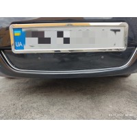 Зимова накладка на решітку (2008-2011) Матова для Opel Zafira B 2005-2011рр.