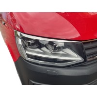 Вії на фари (2 шт, нерж) для Volkswagen T6 2015↗, 2019↗ рр.