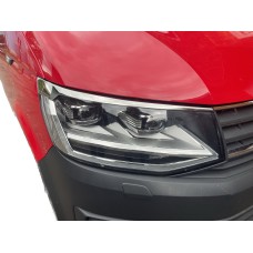 Вії на фари (2 шт, нерж) для Volkswagen T6 2015↗, 2019↗ рр.