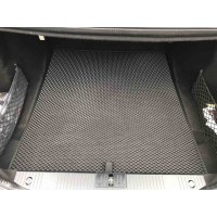 Килимок багажника LONG (EVA, чорний) для Mercedes S-сlass W221